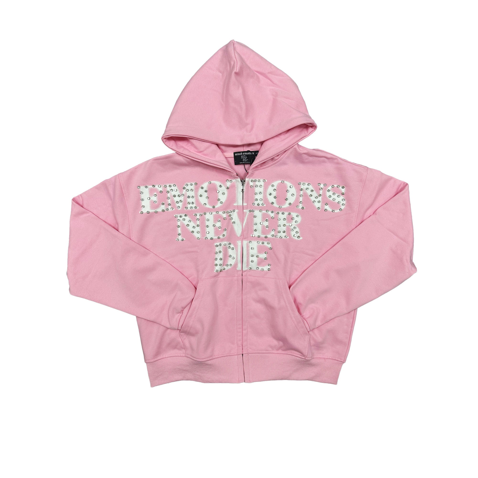 Pink 'End' Hoodie – Mixed Emotion