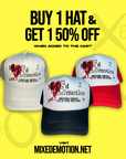 Cream "ME" Trucker Hat - Mixed Emotion