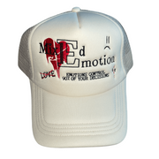 Cream "ME" Trucker Hat - Mixed Emotion
