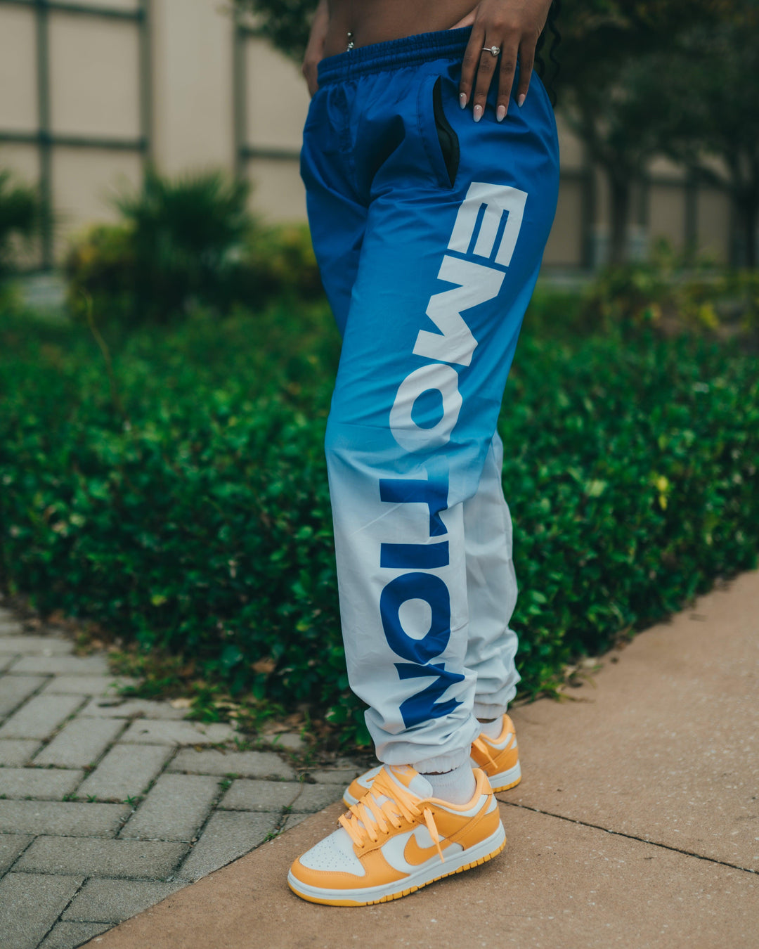 Blue “Faded” Jogger - Mixed Emotion